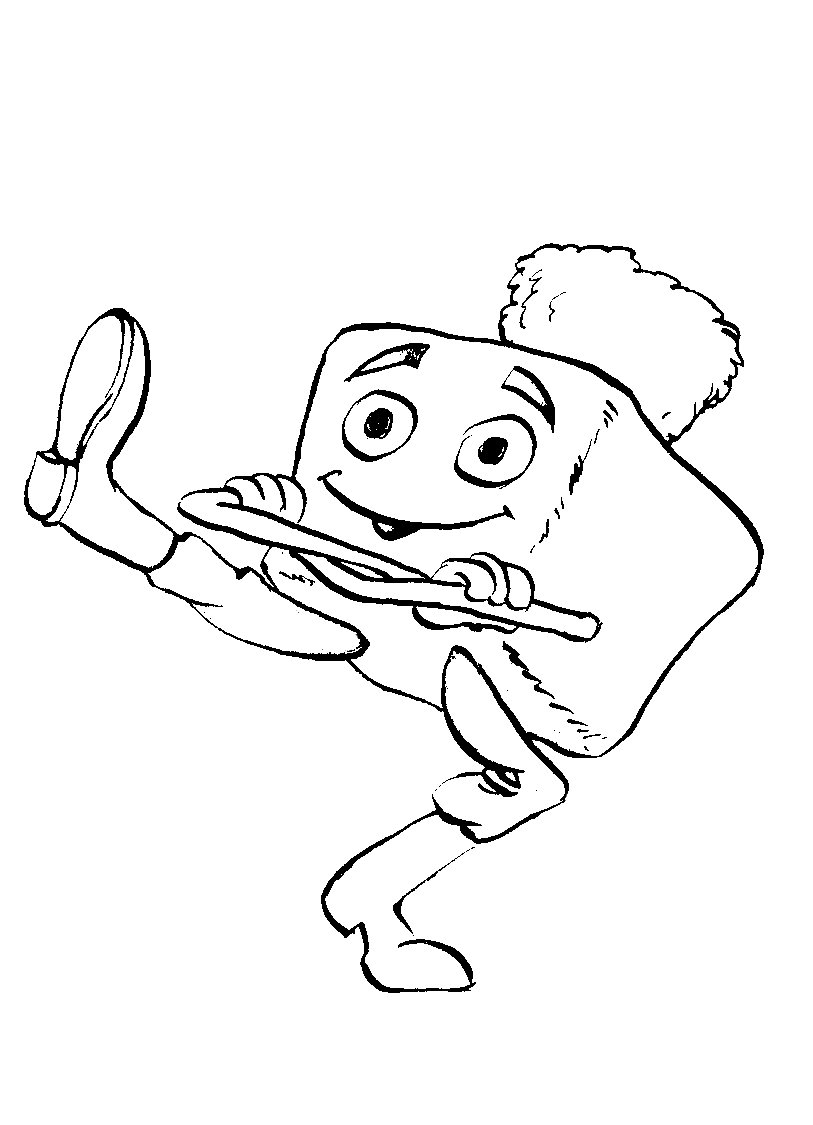 Coloriage Barbie Casse Noisette