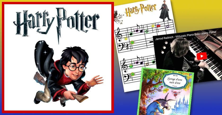 Partition Harry Potter pour piano - Éditions Mélopie
