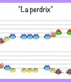 partition comptine
