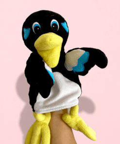 marionnette oiseau mélopie