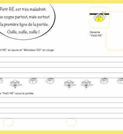 exercices de solfège