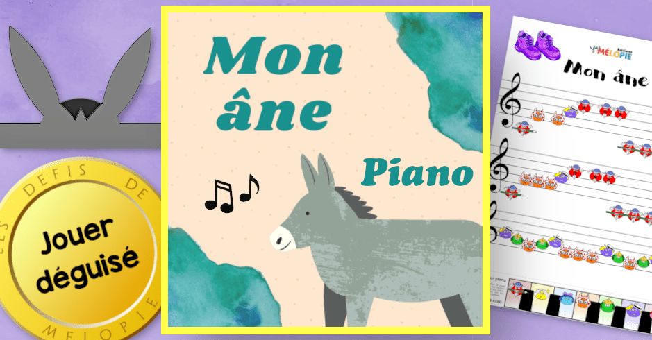 Mon Ane Partition Piano Editions Melopie