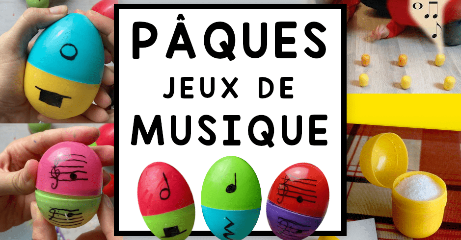 Bricolage de Pâques, jeu de memory sonore et conte musical