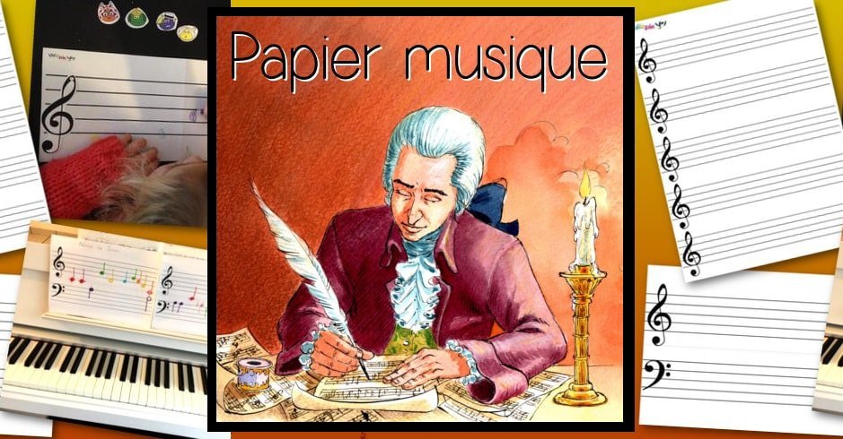 Papier musique à imprimer –