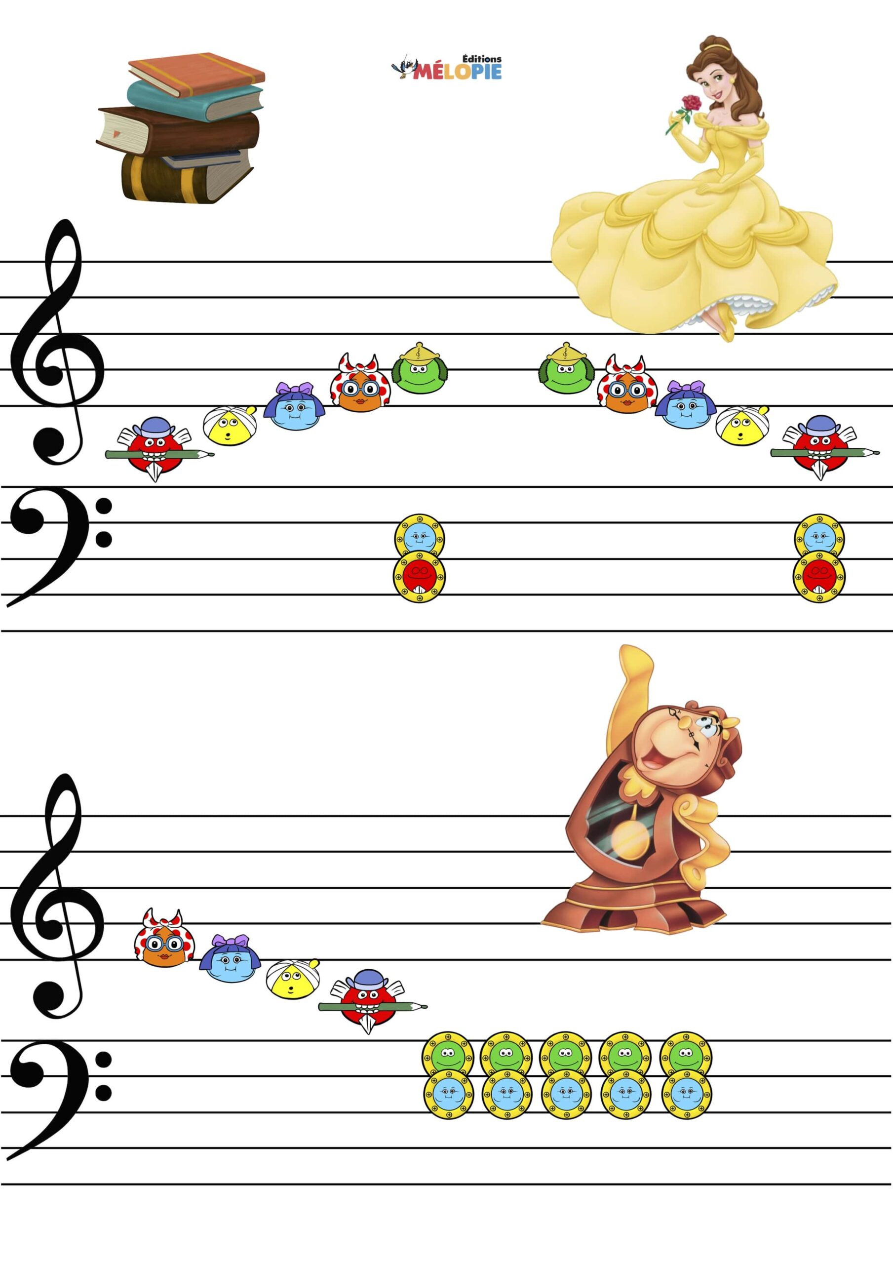 partition piano la belle et la bete histoire eternelle