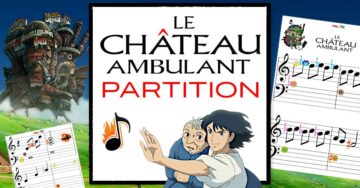partition piano le chateau ambulant